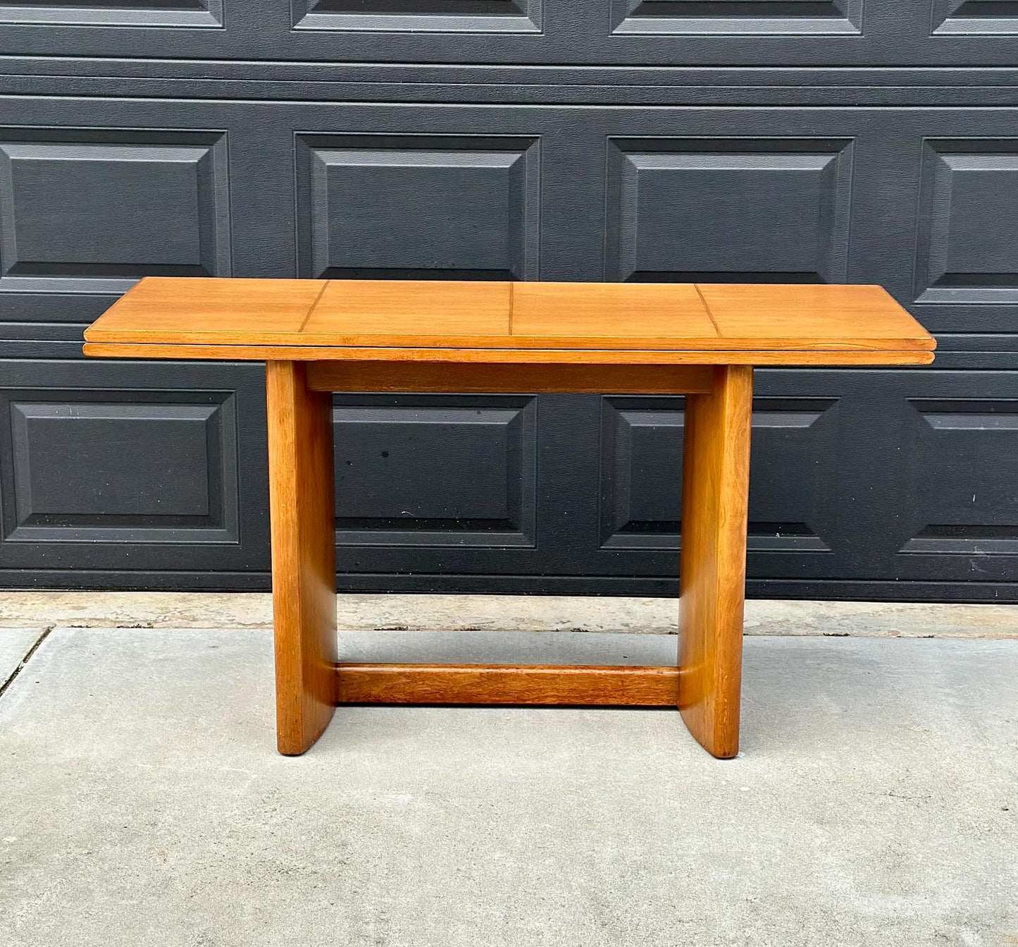 Vintage Scandinavian Teak Extendable Dining Table & Console