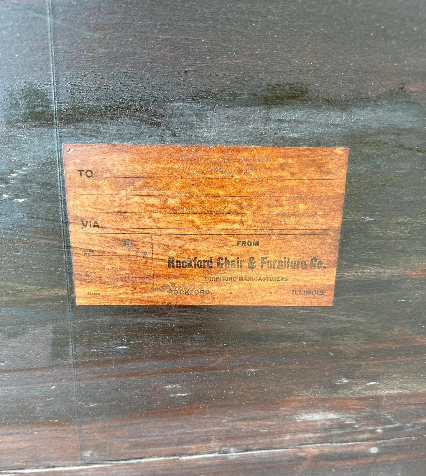 Vintage Early 20th Century Quarter Sawn Oak Drop Front Desk with Drawers - Solid Wood Accent Chest with Ring Pulls