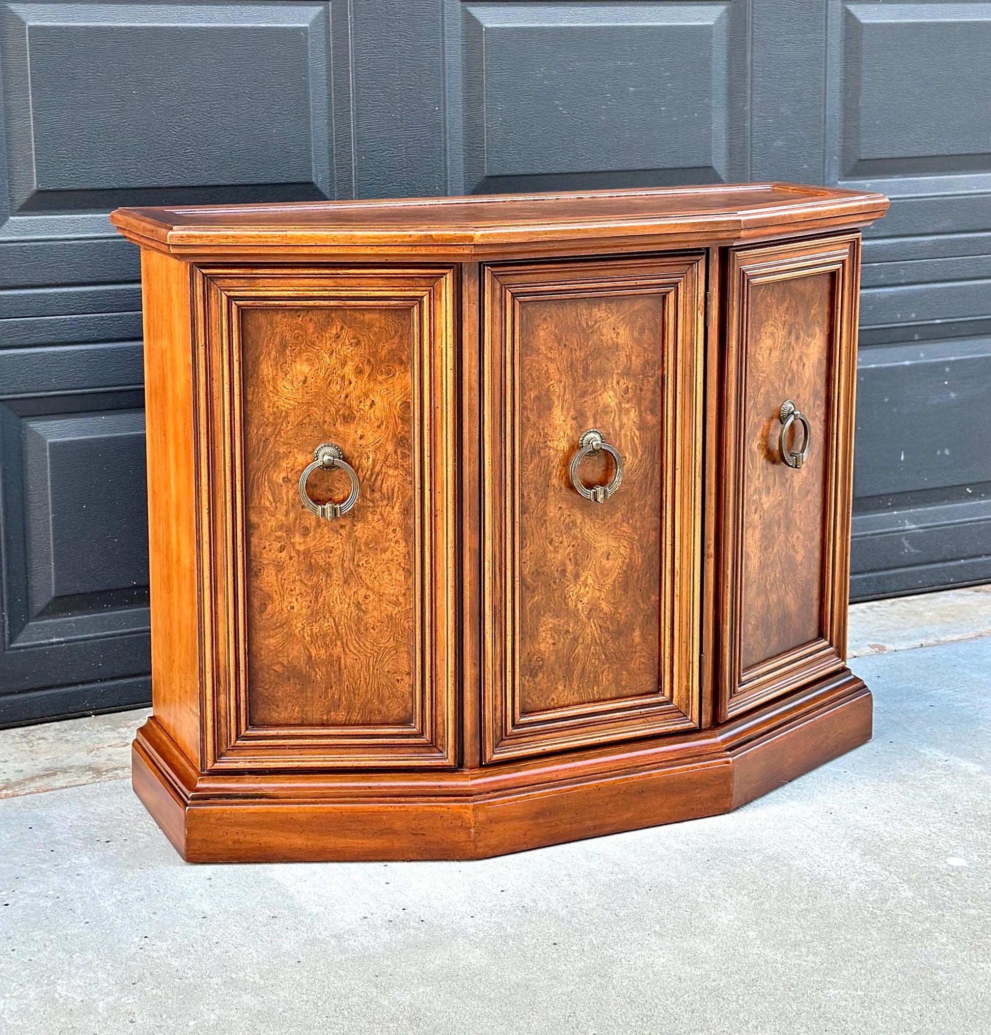 Vintage Single Door Storage Console Cabinet