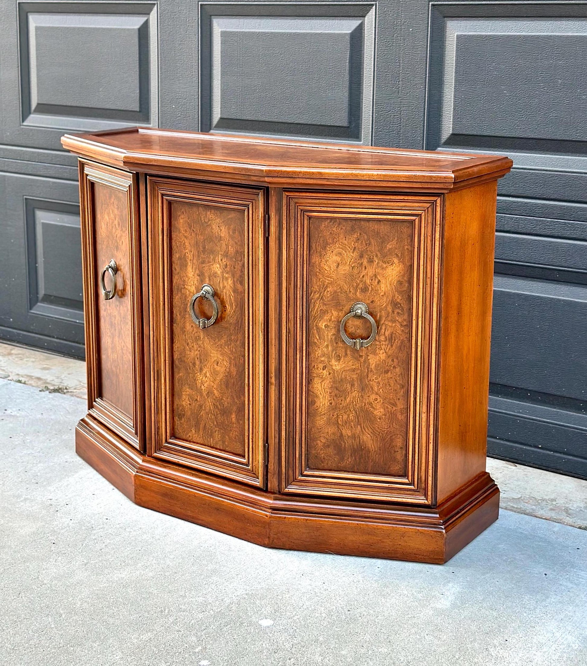 Vintage Single Door Storage Console Cabinet