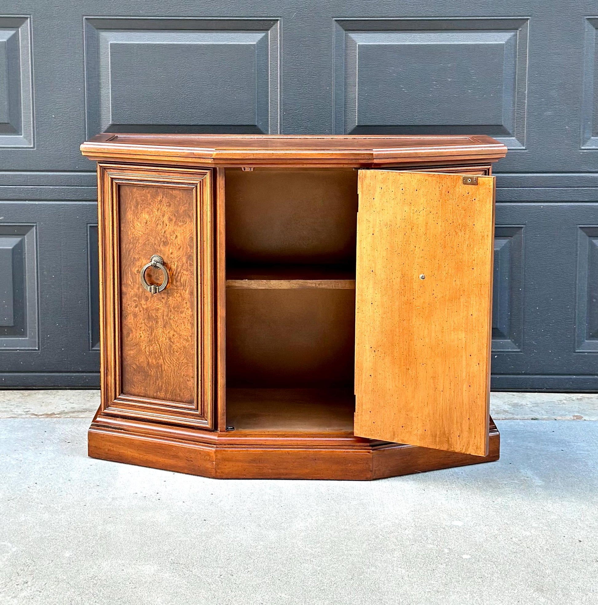 Vintage Single Door Storage Console Cabinet