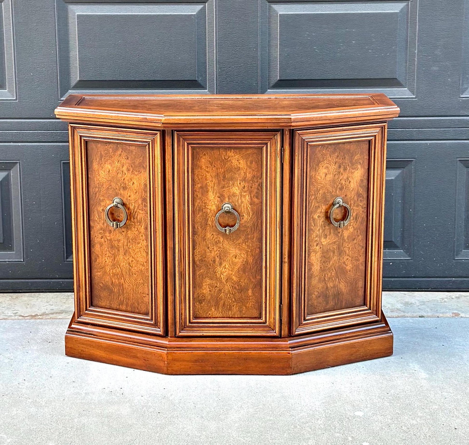 Vintage Single Door Storage Console Cabinet