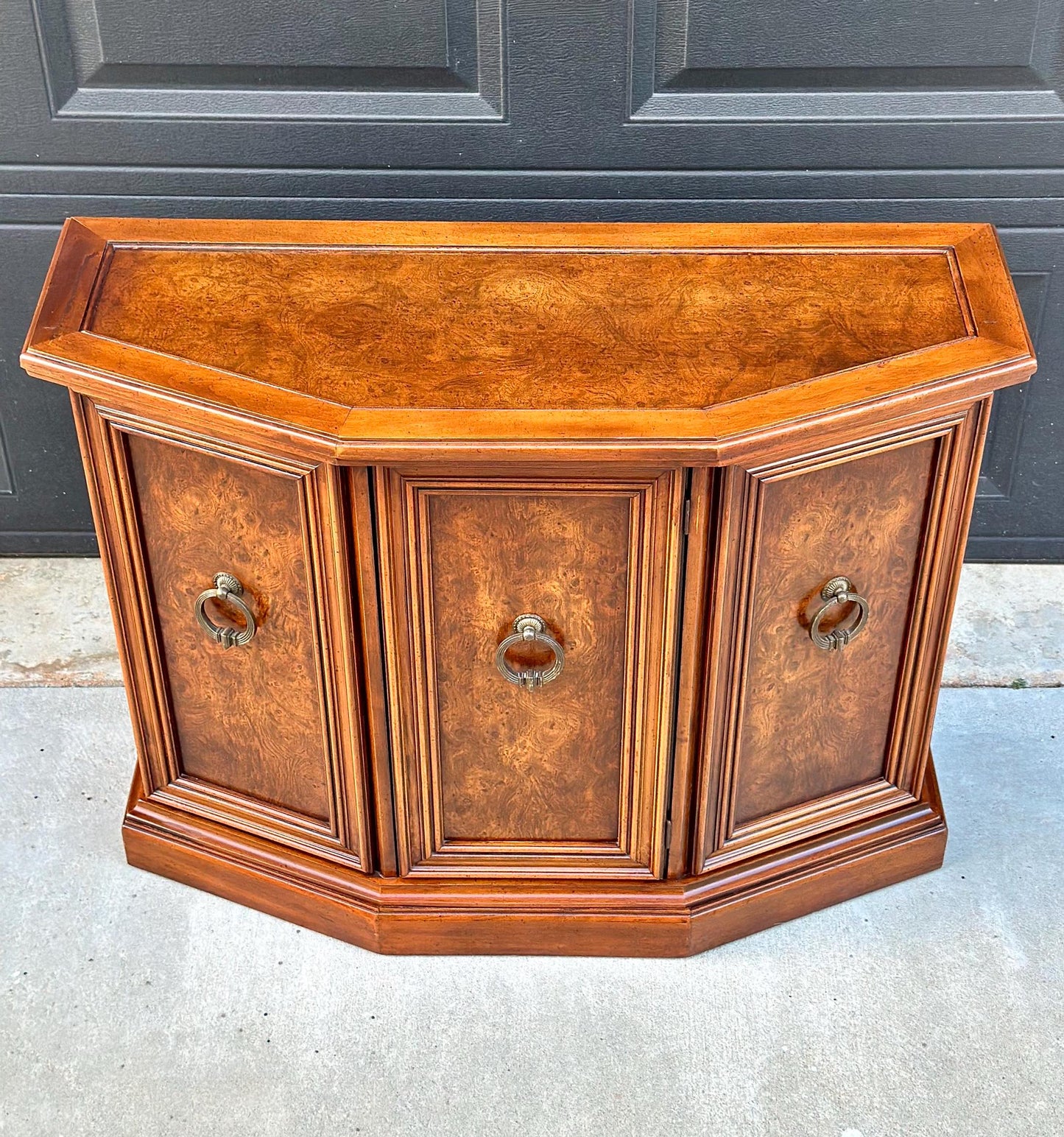 Vintage Single Door Storage Console Cabinet