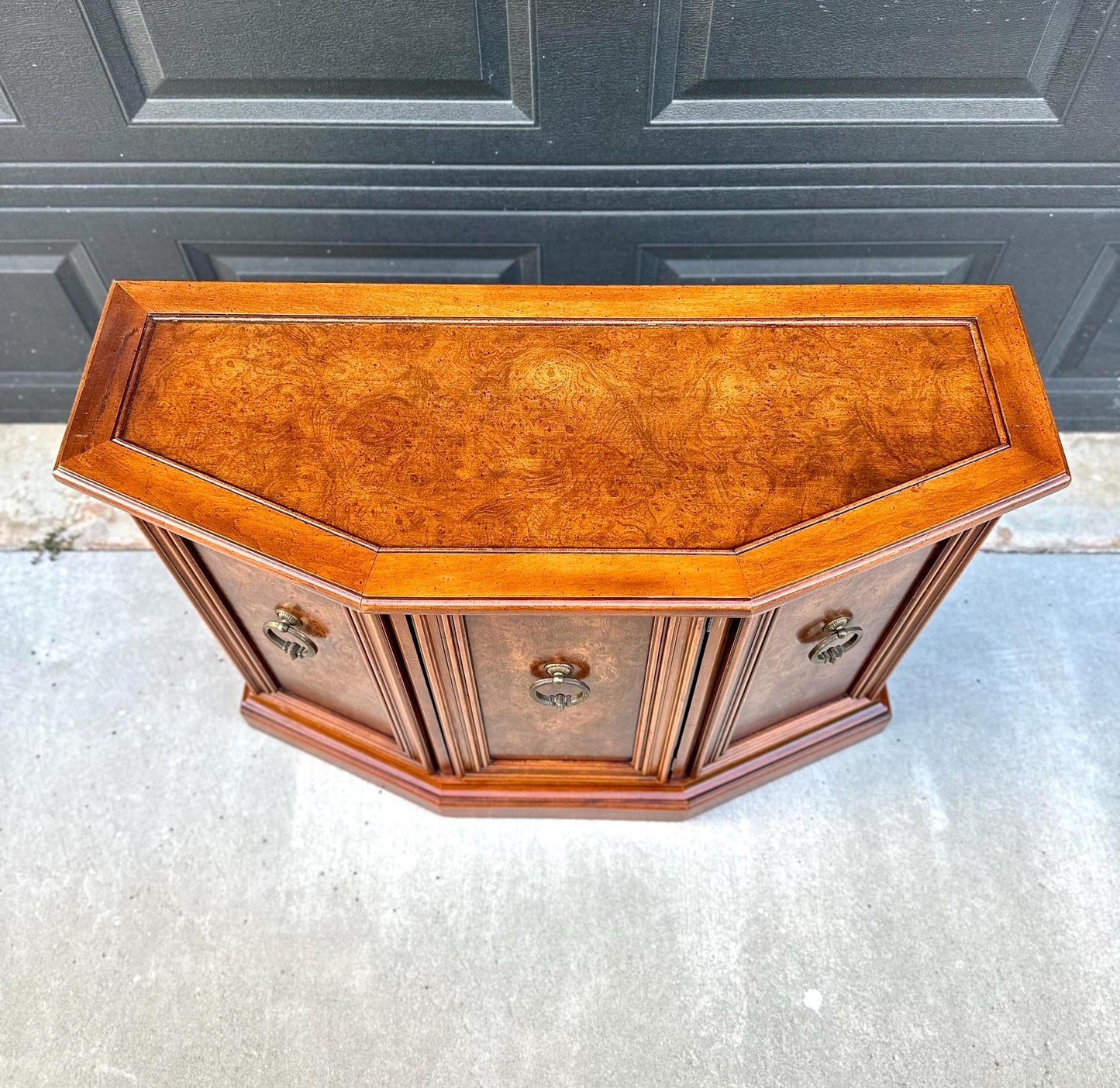 Vintage Single Door Storage Console Cabinet