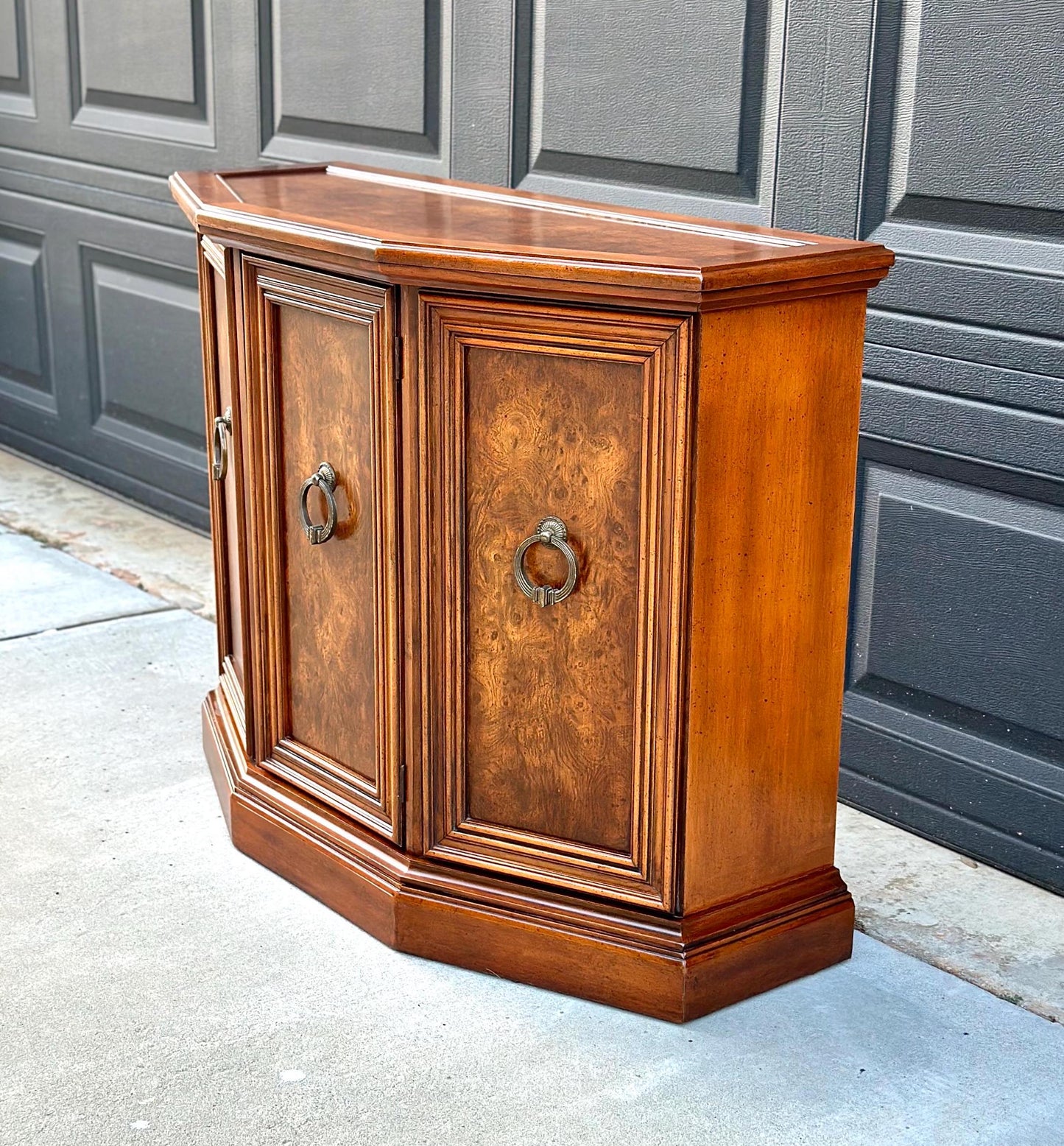 Vintage Single Door Storage Console Cabinet