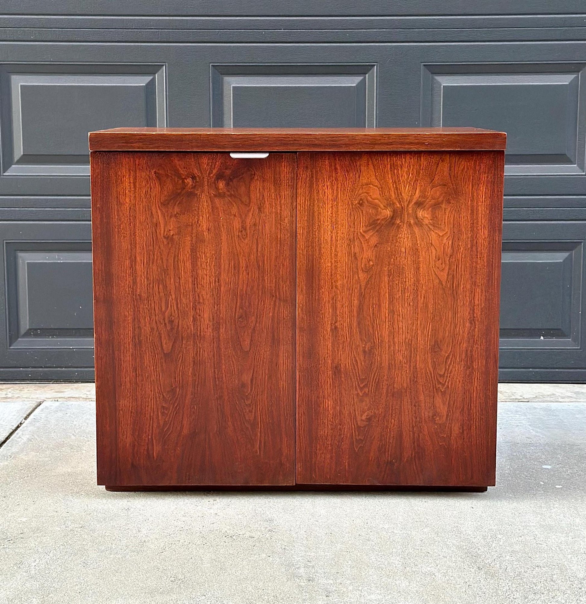 Vintage 1970's Walnut Seven Drawer Dresser