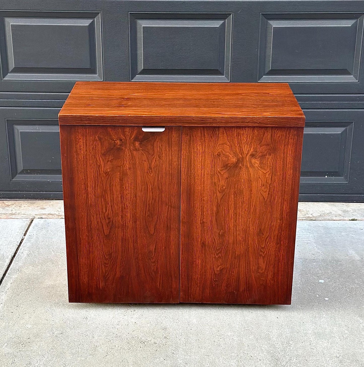 Vintage 1970's Walnut Seven Drawer Dresser