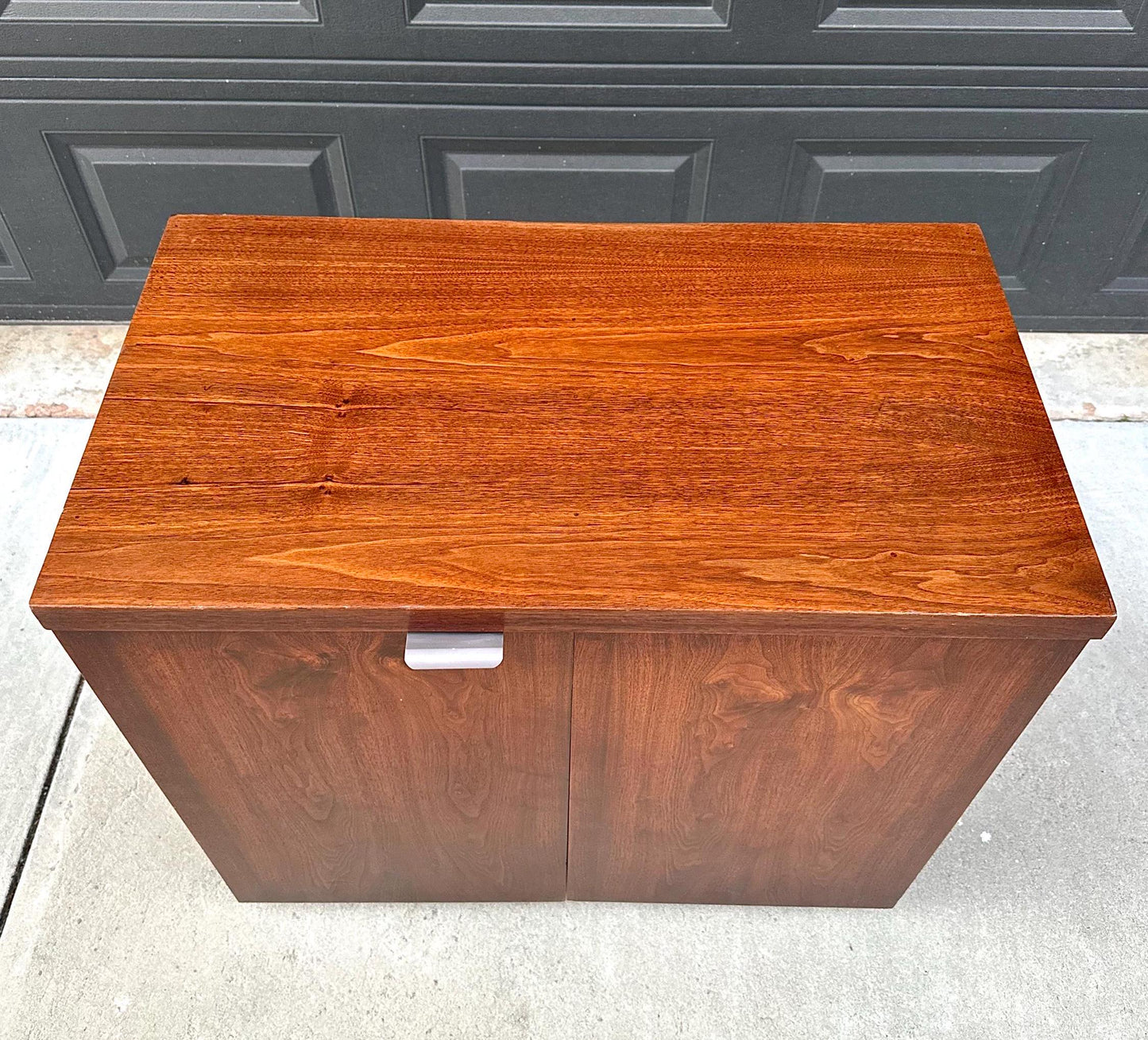 Vintage 1970's Walnut Seven Drawer Dresser