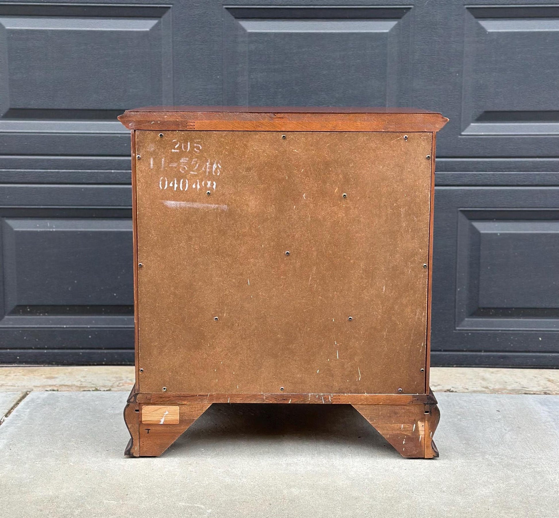 Vintage Solid Cherry Four Drawer Traditional Nightstand