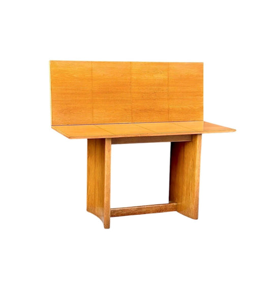 Vintage Danish Flip Top Dining Table & Console