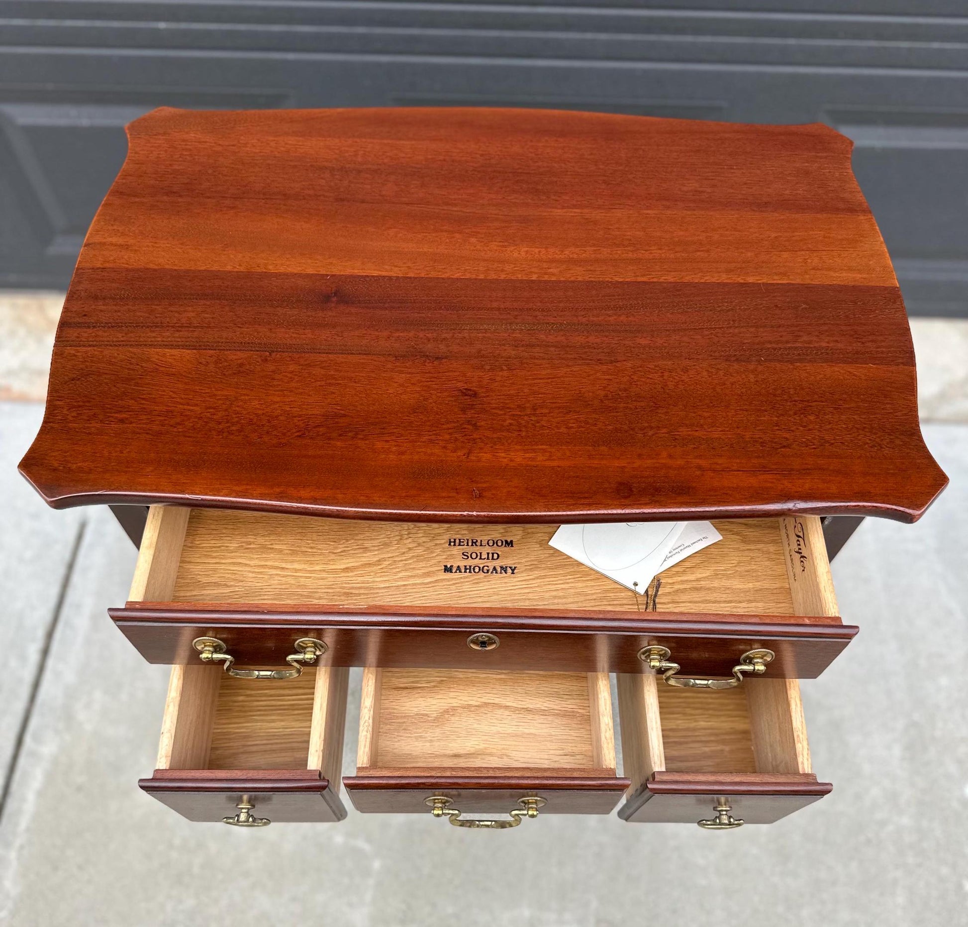 Vintage Link Taylor Mahogany Ball & Claw Lowboy Chest
