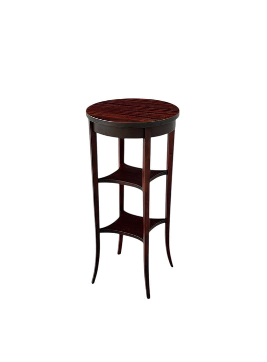 Vintage 1950's Three Tier Mahogany Side Table