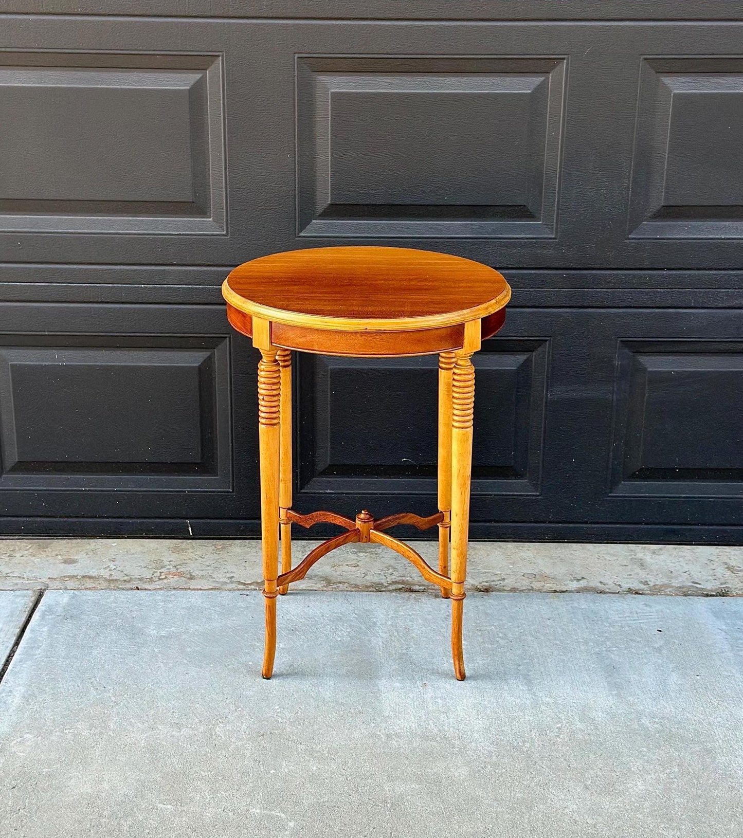 Antique 1890's Louis XVI Maple Side Table