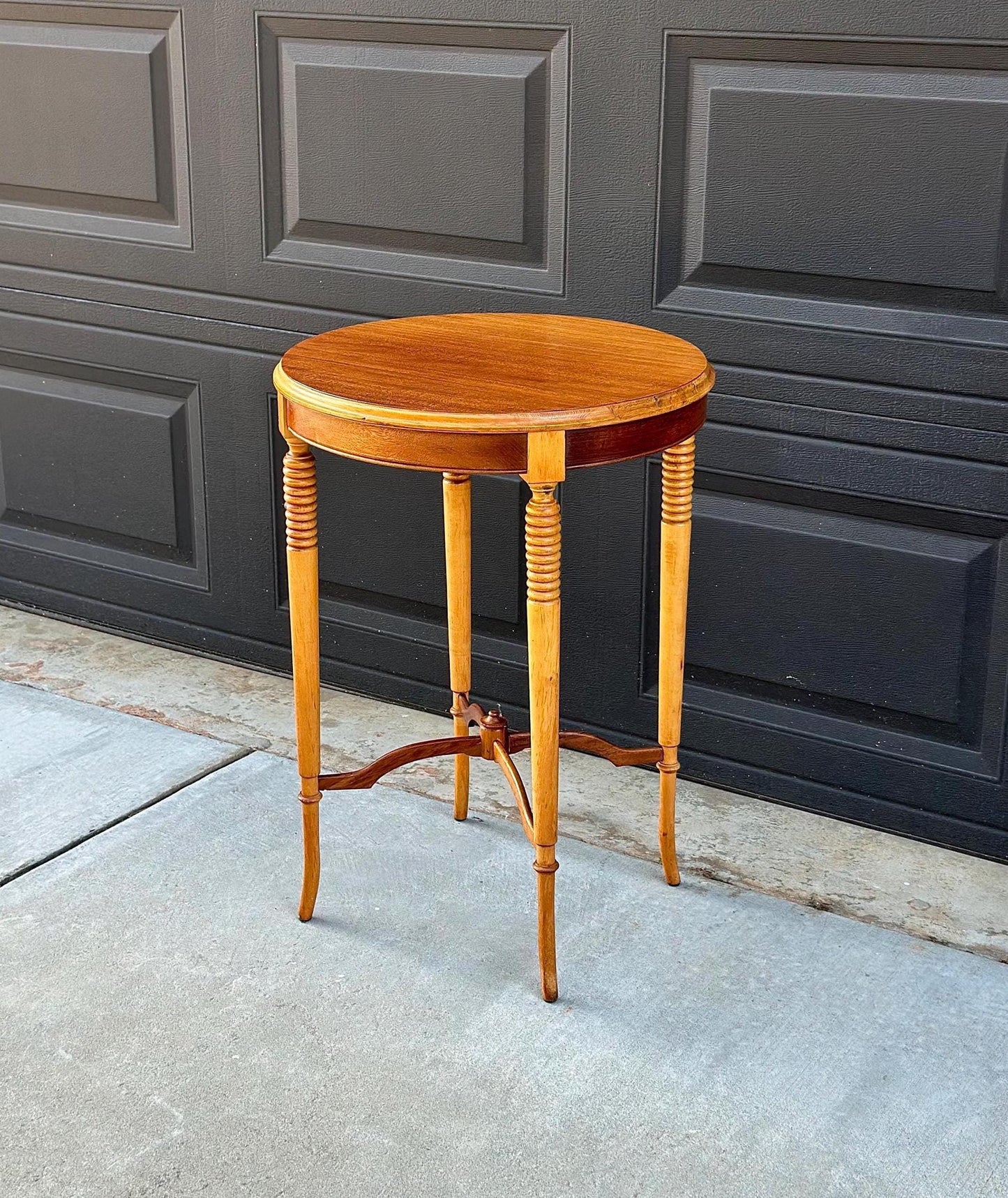Antique 1890's Louis XVI Maple Side Table