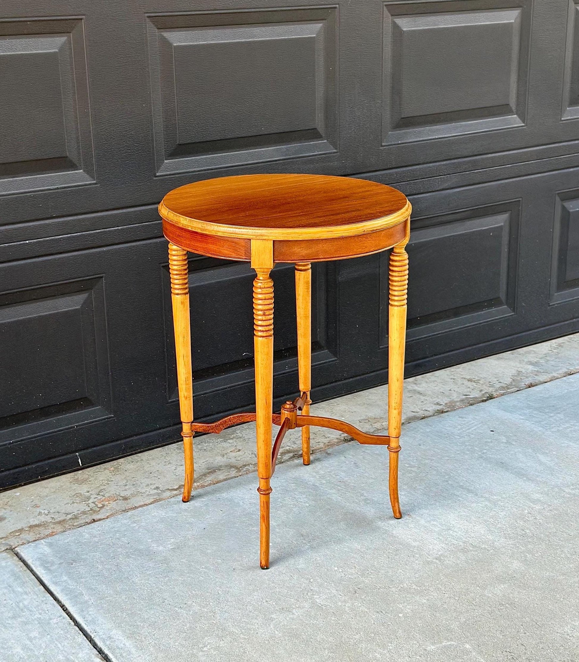Antique 1890's Louis XVI Maple Side Table
