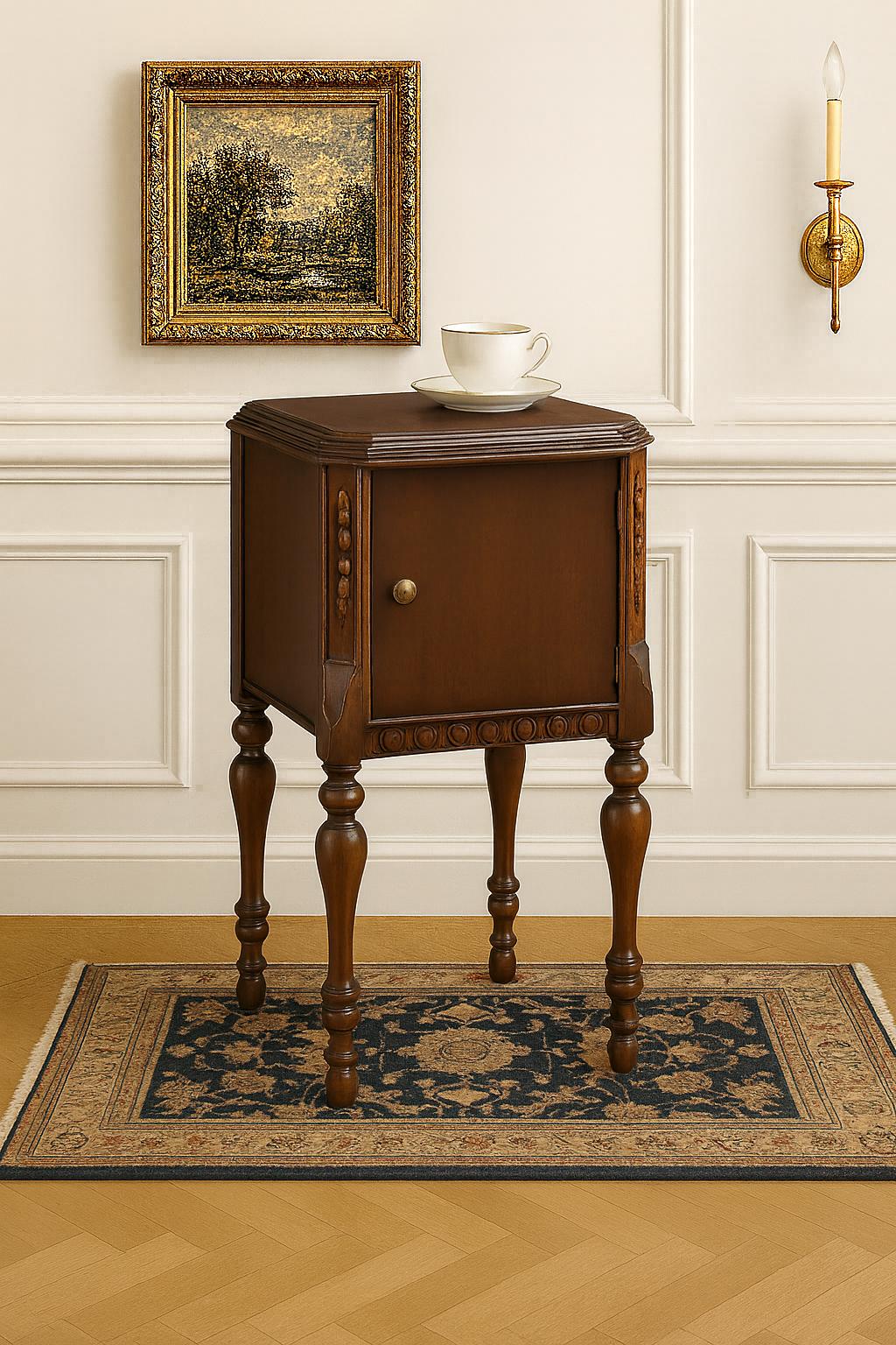 Antique Early 1900’s Small Mahogany Wood Table