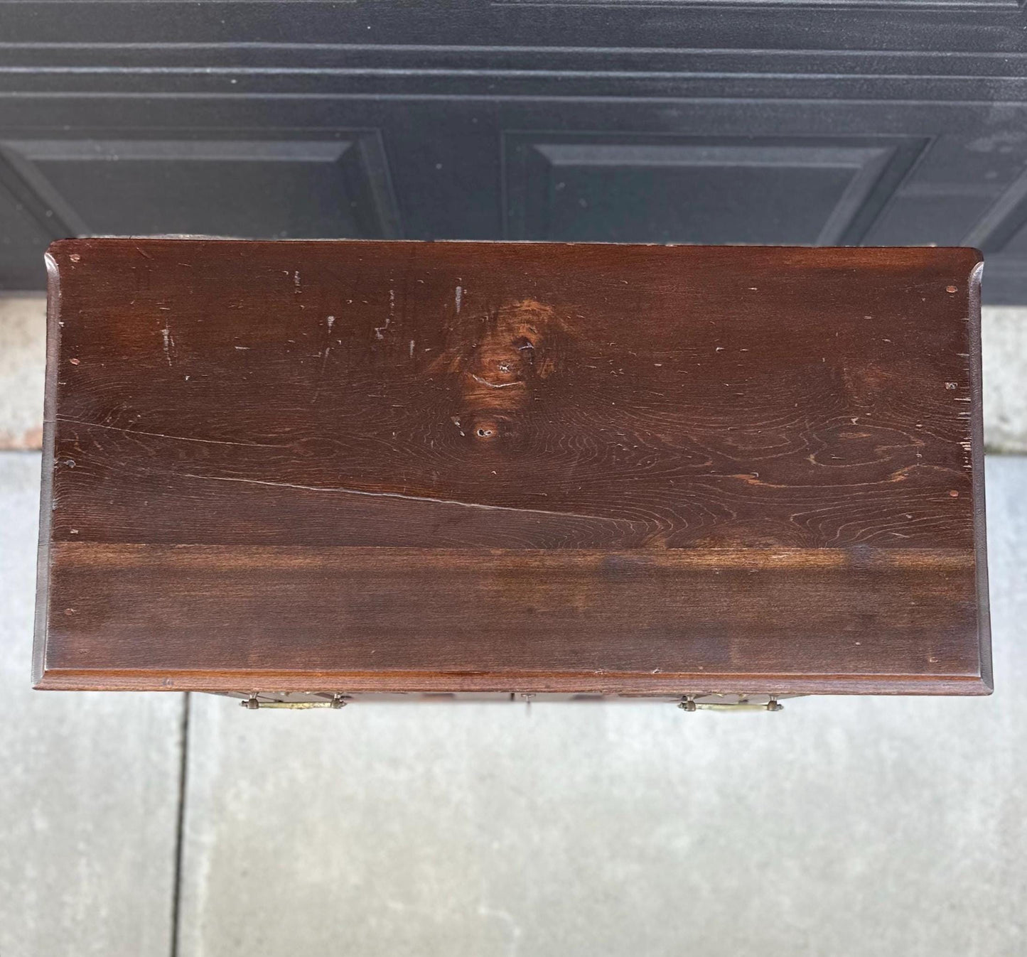 Antique Late 1800's Solid Wood Eastlake Accent Cabinet