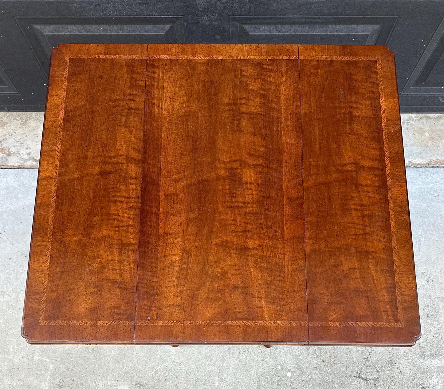 Vintage Mid 1900's Gateleg Drop Leaf Mahogany Tea Table by Henredon