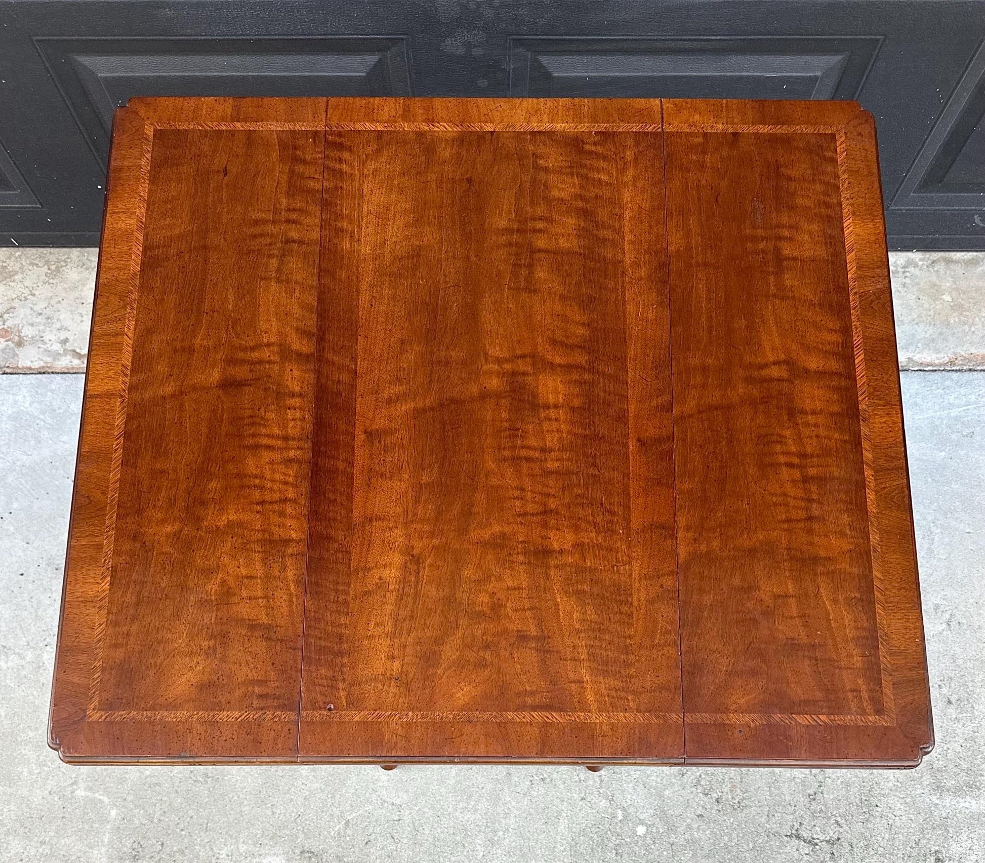 Vintage Mid 1900's Gateleg Drop Leaf Mahogany Tea Table by Henredon