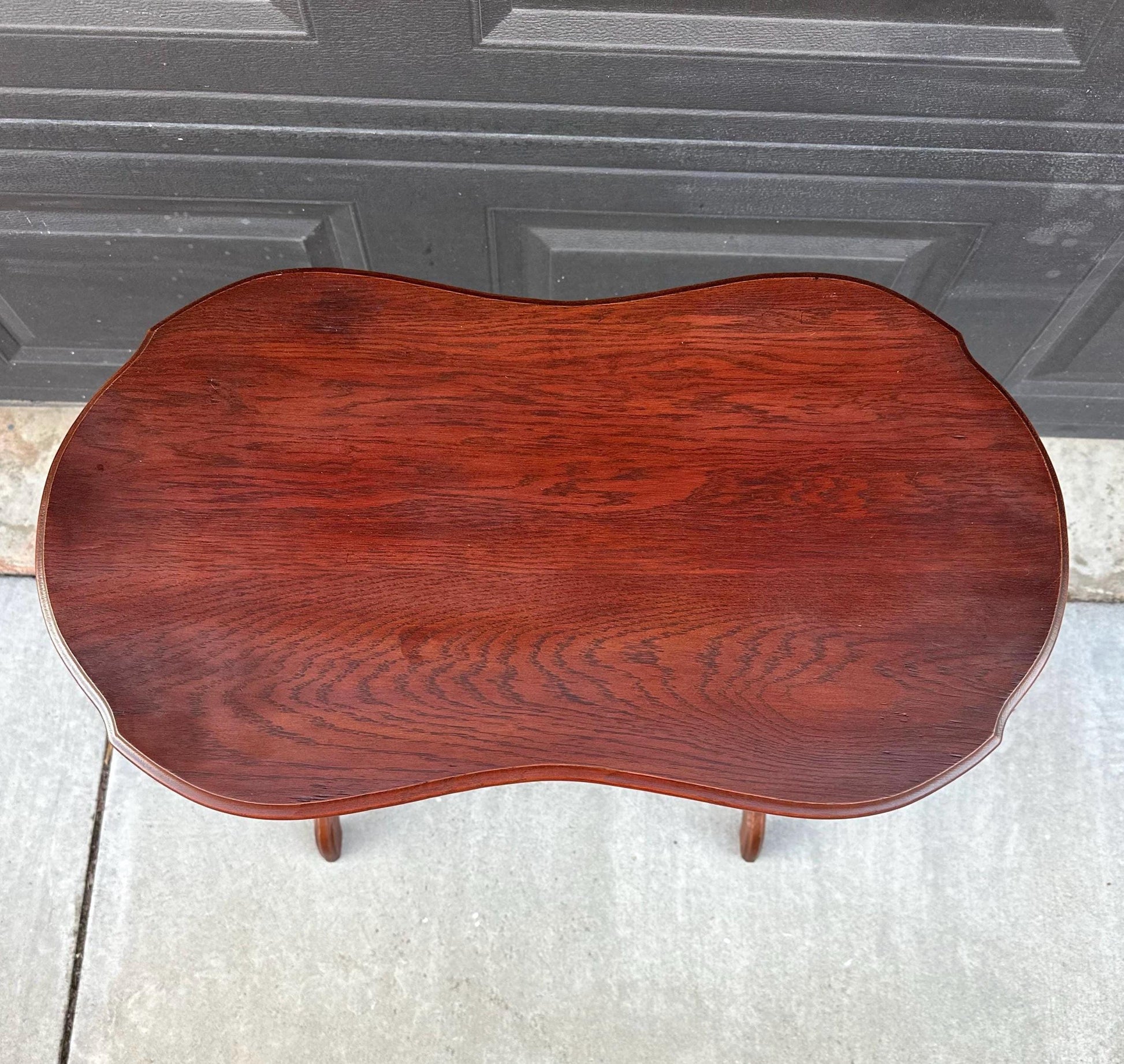 Antique Early 1900's Solid Mahogany Wood Colonial Entry Table