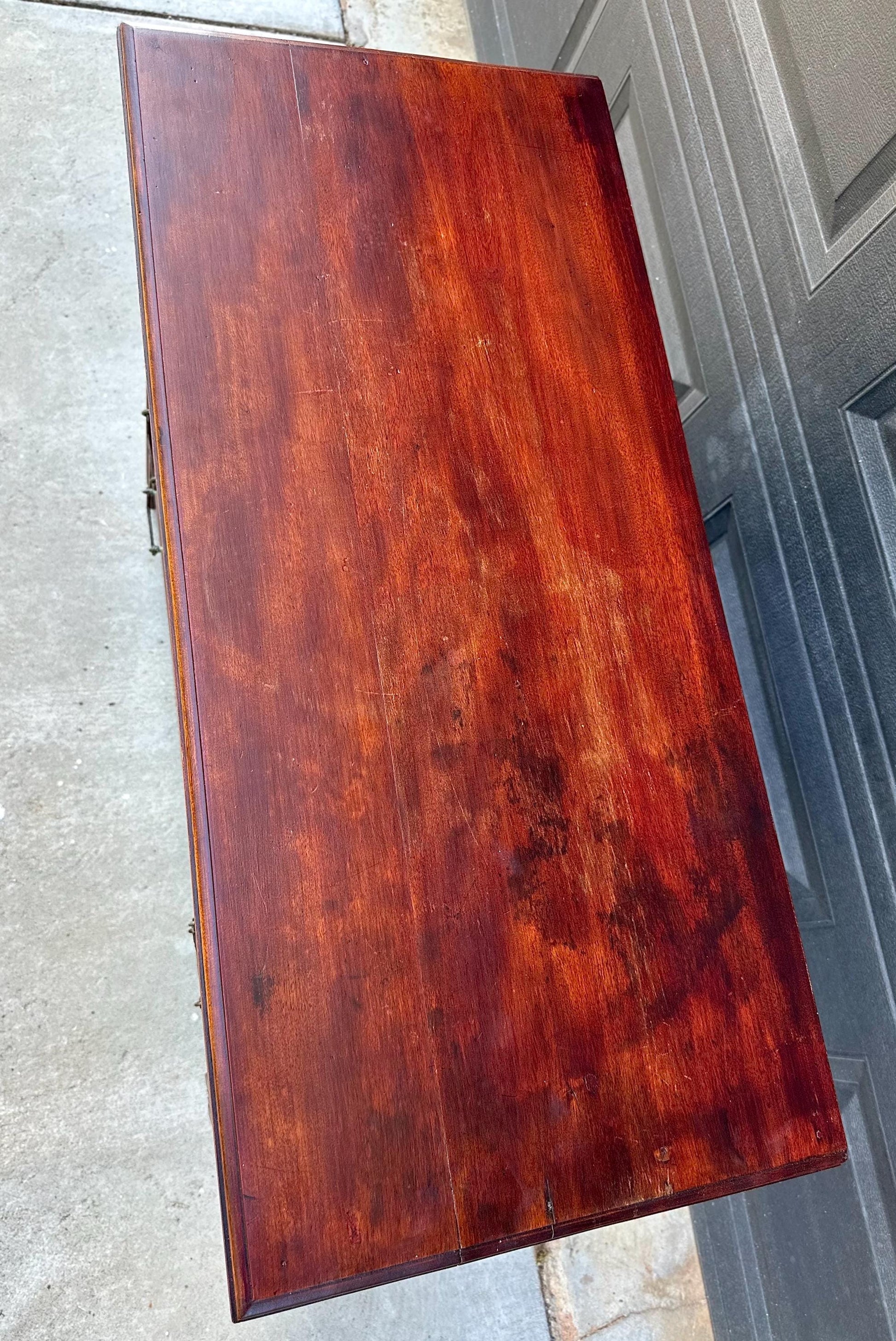 Antique Early 19th Century Solid Maple Chest of Drawers | Eastlake Bachelor Chest Dresser