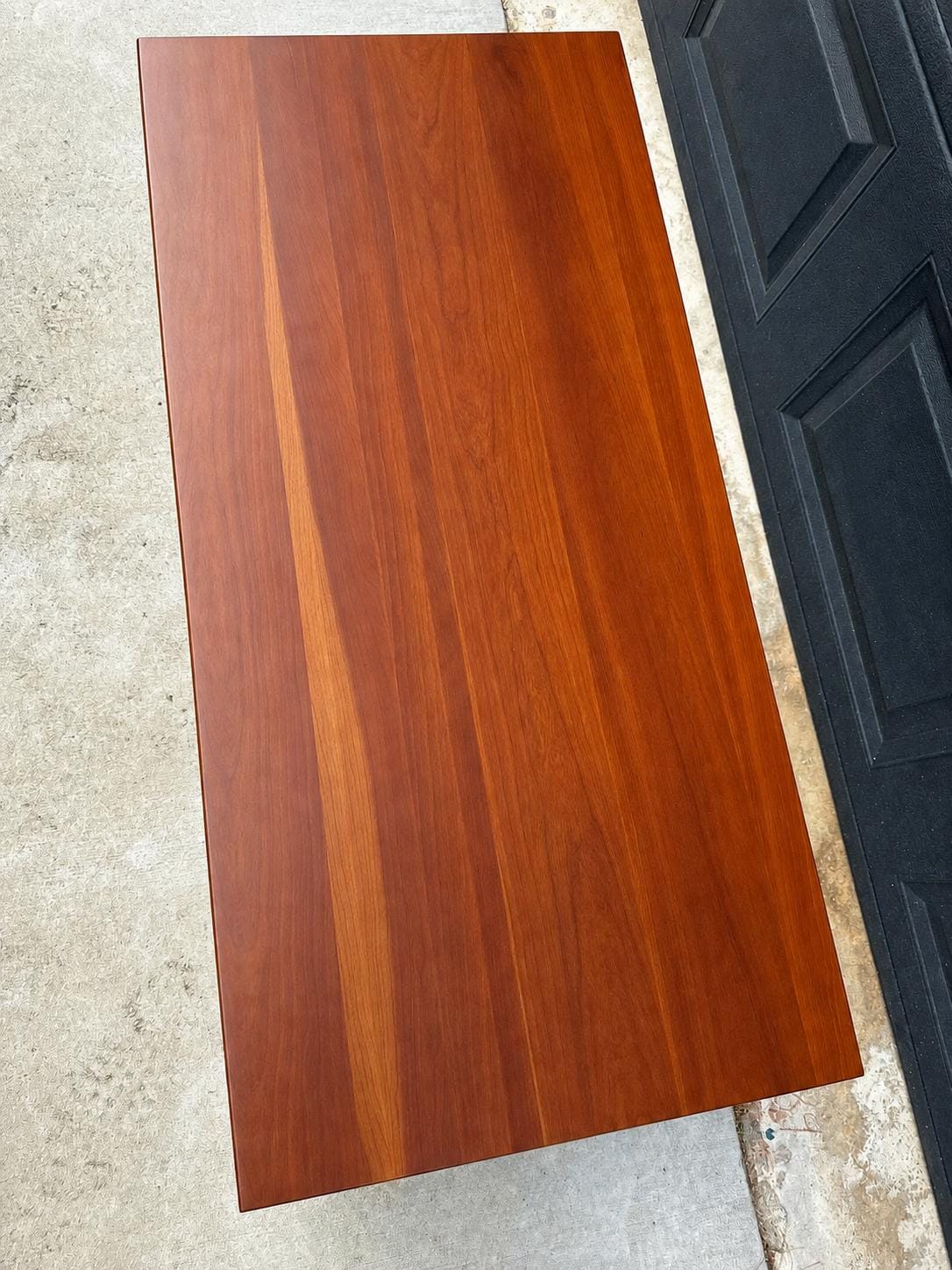 Vintage Mid 20th Century Solid Maple Farmhouse Coffee Table
