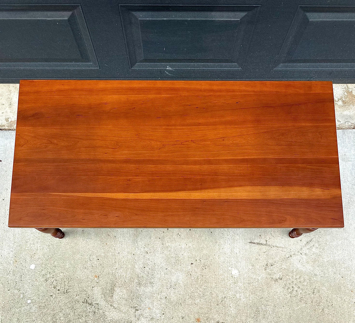 Vintage Mid 20th Century Solid Maple Farmhouse Coffee Table