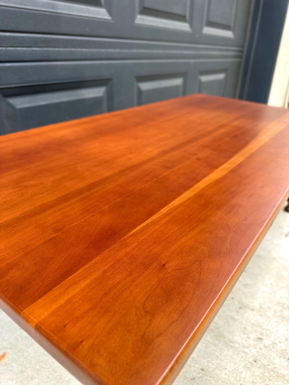 Vintage Mid 20th Century Solid Maple Farmhouse Coffee Table